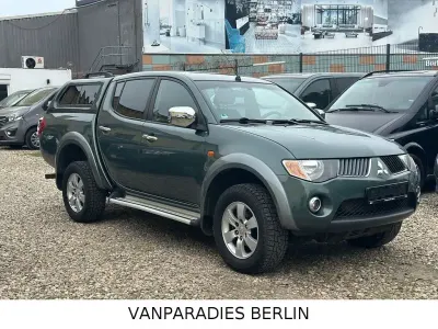 Occasion Mitsubishi L200 Invite 136 PK (100 kW) 2008 Groen Pickup