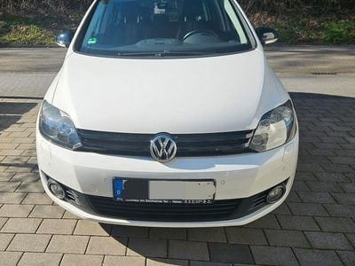 Gebraucht VW Golf Plus Cross Trendline 105 PS (77 kW) 2012 Weiß Van / Kleinbus