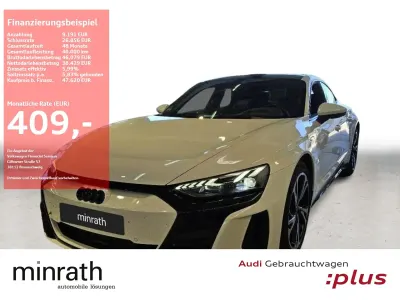 Gebraucht Audi e-tron GT quattro Sport 350 kW (476 PS) 2022 Weiß Limousine