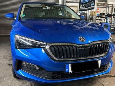 Gebraucht Skoda Scala Style 150 PS (110 kW) 2020 Blau Kleinwagen