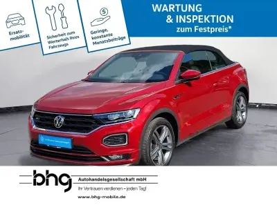 Gebraucht VW T-Roc Cabriolet Active 150 PS (110 kW) 2020 Rot Cabrio
