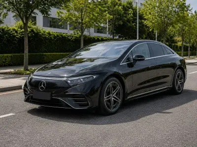 Gebraucht Mercedes EQS350 AMG line 214 kW (292 PS) 2023 Schwarz Limousine