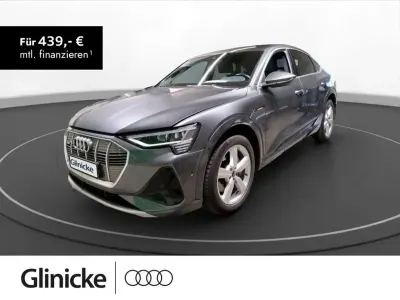 Usata Audi e-tron S-Line 300 kW (408 CV) 2023 Grigio SUV