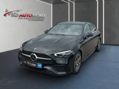 Gebraucht Mercedes C220 AMG line 200 PS (147 kW) 2021 Schwarz Limousine