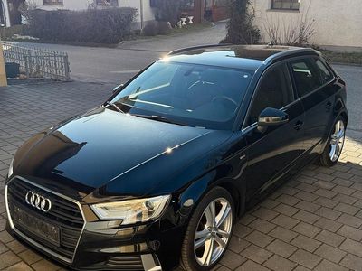Gebraucht Audi A3 S-Line 150 PS (110 kW) 2018 Schwarz Limousine