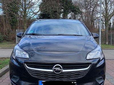 Gebraucht Opel Corsa Edition 90 PS (66 kW) 2017 Schwarz Kleinwagen
