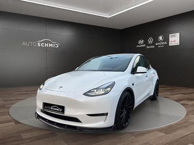 Gebraucht Tesla Model Y Long Range AWD 378 kW (514 PS) 2023 Weiß SUV