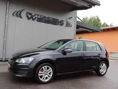 Gebraucht VW Golf VII 105 PS (77 kW) 2013 Schwarz Limousine