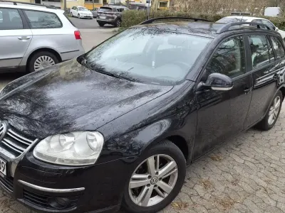 Gebraucht VW Golf VI 102 PS (75 kW) 2009 Schwarz Kleinwagen