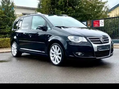 Gebraucht VW Touran R-line Edition 140 PS (102 kW) 2010 Schwarz Van / Kleinbus