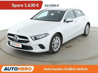 Gebraucht Mercedes A200 163 PS (119 kW) 2020 Weiß Limousine