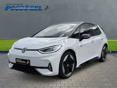 Begagnad VW ID.3 GTX 239 kW (326 HK) 2025 Vit Halvkombi