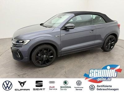 Gebraucht VW T-Roc Cabriolet R-line 150 PS (110 kW) 2023 Grau Cabrio