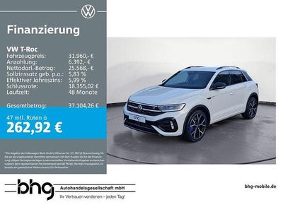 Gebraucht VW T-Roc R 301 PS (221 kW) 2022 Weiß SUV