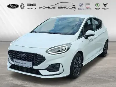 Usata Ford Fiesta ST-Line X 125 CV (91 kW) 2022 Bianco Utilitaria