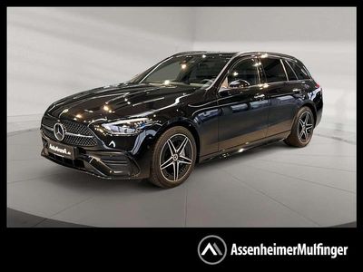 Gebraucht Mercedes C300e AMG 204 PS (150 kW) 2023 Metalliclack obsidianschwarz m Kombi