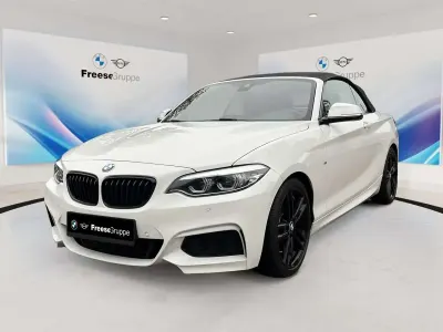 Używany BMW 218 Shadowline 136 KM (100 kW) 2021 Biały Kabriolet