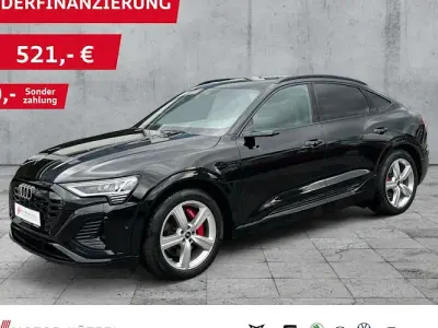 Gebraucht Audi Q8 Sportback e-tron S-Line 300 kW (408 PS) 2023 Schwarz SUV