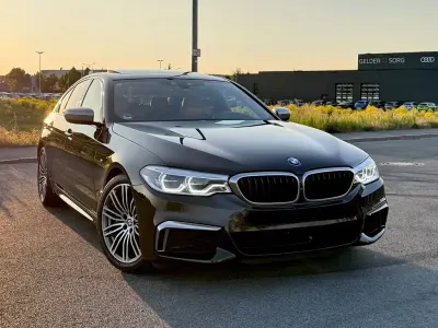 Używany BMW M550 Performance 462 KM (339 kW) 2018 Czarny Sedan/Limuzyna