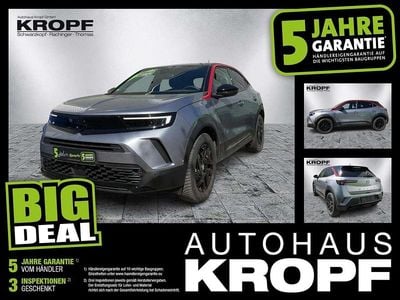 Gebraucht Opel Mokka-e GS Line 100 kW (136 PS) 2023 Kontrast grau/ SUV