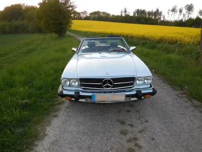 Używany Mercedes 560 224 KM (164 kW) 1988 Biały Kabriolet