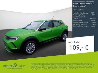 Matcha green/ikone gruen Gebraucht 2022 Opel Mokka-e Edition SUV | 15.970 € (Superpreis)