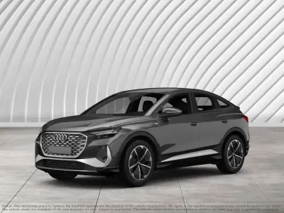 Gebraucht Audi Q4 Sportback e-tron Basis 150 kW (204 PS) 2022 Kieselgrau SUV