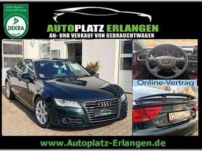 Usata Audi A7 Sportback Business 313 CV (230 kW) 2013 Verde Utilitaria