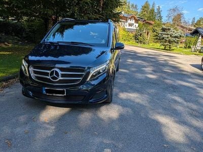 Brugt Mercedes V220 Edition 163 HK (119 kW) 2018 Blå MPV