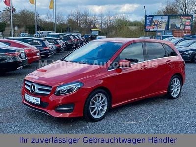 Used Mercedes B220 177 HP (130 kW) 2016 Red Minivan