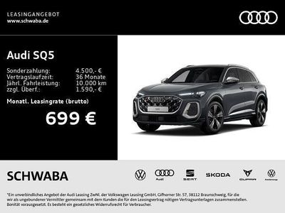 Neu Audi SQ5 Sport 367 PS (269 kW) 2026 Grau SUV