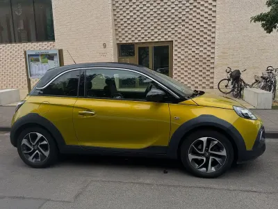 Gebraucht Opel Adam Rocks Rocks 101 PS (74 kW) 2015 Gelb Kleinwagen