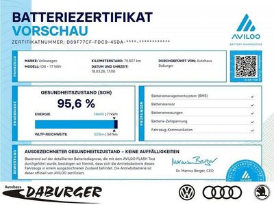 Gebraucht VW ID.4 Pro Performance 150 kW (204 PS) 2022 Blau SUV