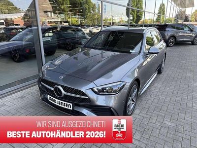 Gebraucht Mercedes C220 AMG Line Premium 197 PS (144 kW) 2024 Selenitgrau metallic Kombi