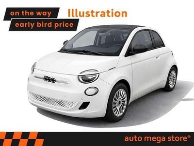 Neu Fiat 500e Red 86 kW (118 PS) 2025 Weiß Cabrio