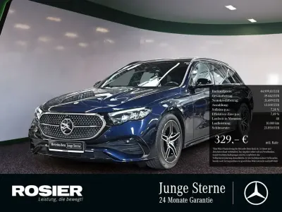 Begagnad Mercedes E220 Advanced 197 HK (144 kW) 2023 Blå Kombi