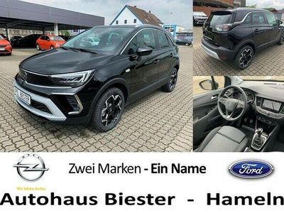 Gebraucht Opel Crossland Elegance 110 PS (80 kW) 2021 Schwarz metallic SUV
