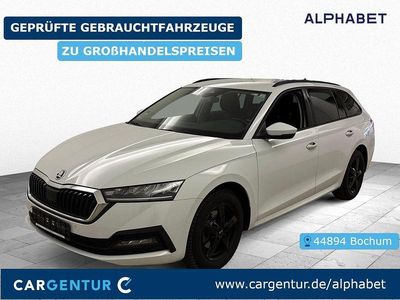 Gebraucht Skoda Octavia Ambition 150 PS (110 kW) 2023 Moon weiss perleffekt Kombi