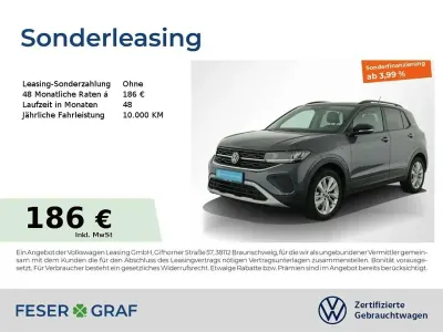Brugt VW T-Cross Goal 95 HK (69 kW) 2025 Grå SUV