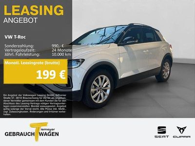 Gebraucht VW T-Roc Goal 150 PS (110 kW) 2025 Weiß SUV
