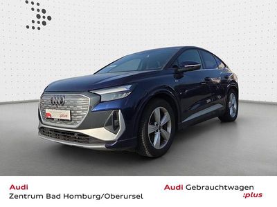 Gebraucht Audi Q4 Sportback e-tron S-Line 150 kW (204 PS) 2022 Blau SUV