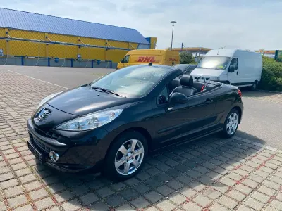 Gebraucht Peugeot 207 CC 2008 Schwarz Cabrio