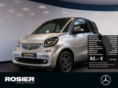gebraucht Smart ForTwo Coupé 66 kW turbo passion LED Cool&Media