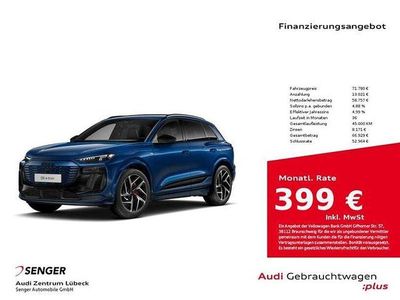 Gebraucht Audi Q6 e-tron Performance 260 kW (354 PS) 2025 Ascariblau metallic SUV