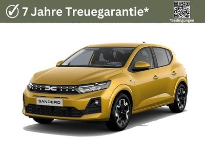 Neu Dacia Sandero Journey 101 PS (74 kW) 2026 Amber yellow Limousine