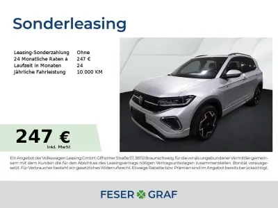 Brugt VW T-Cross R-line 150 HK (110 kW) 2025 Sølv SUV