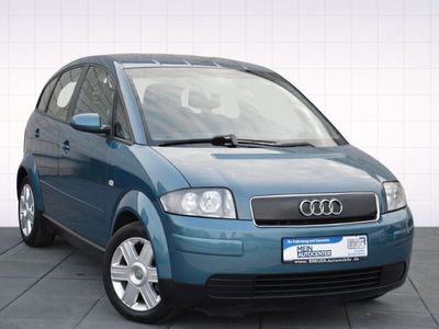 gebraucht Audi A2 1.4i*1.HAND|SCHECKHEFT|KLIMA|TÜV NEU|RENTNER*