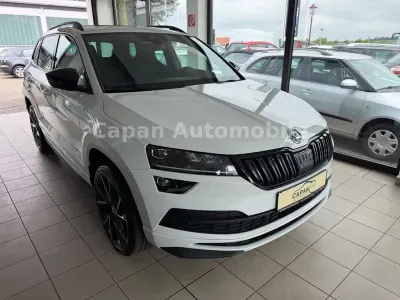 Gebraucht Skoda Karoq SportLine 150 PS (110 kW) 2020 Weiß SUV