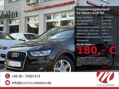 Gebraucht Audi Q3 Ambiente 150 PS (110 kW) 2014 Schwarz SUV