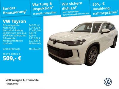 Usata VW Tayron Life 150 CV (110 kW) 2025 Bianco SUV